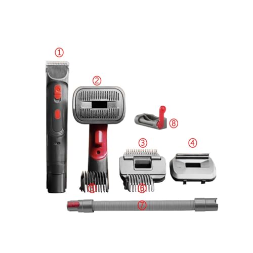 Pet Grooming Brush Attachment for Dyson V7-V15 Vacuums