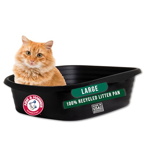 Large Sifting Cat Litter Box with Odor Control Tray