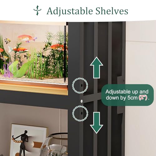 3-Tier Fish Tank & Terrarium Display Stand Cabinet