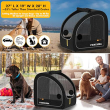 Collapsible Soft-Sided Dog Travel Crate for Cars