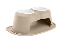 Elevated Double Pet Feeding System for Dogs & Cats
