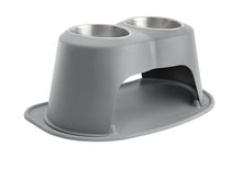 Elevated Double Pet Feeding System for Dogs & Cats