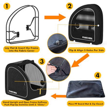Collapsible Soft-Sided Dog Travel Crate for Cars