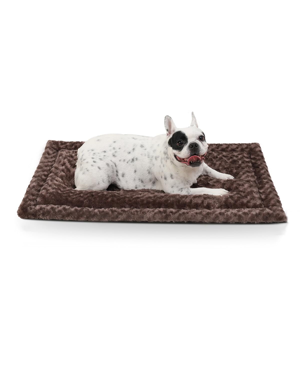 Washable Reversible Dog Crate Bed with Anti-Slip Pad