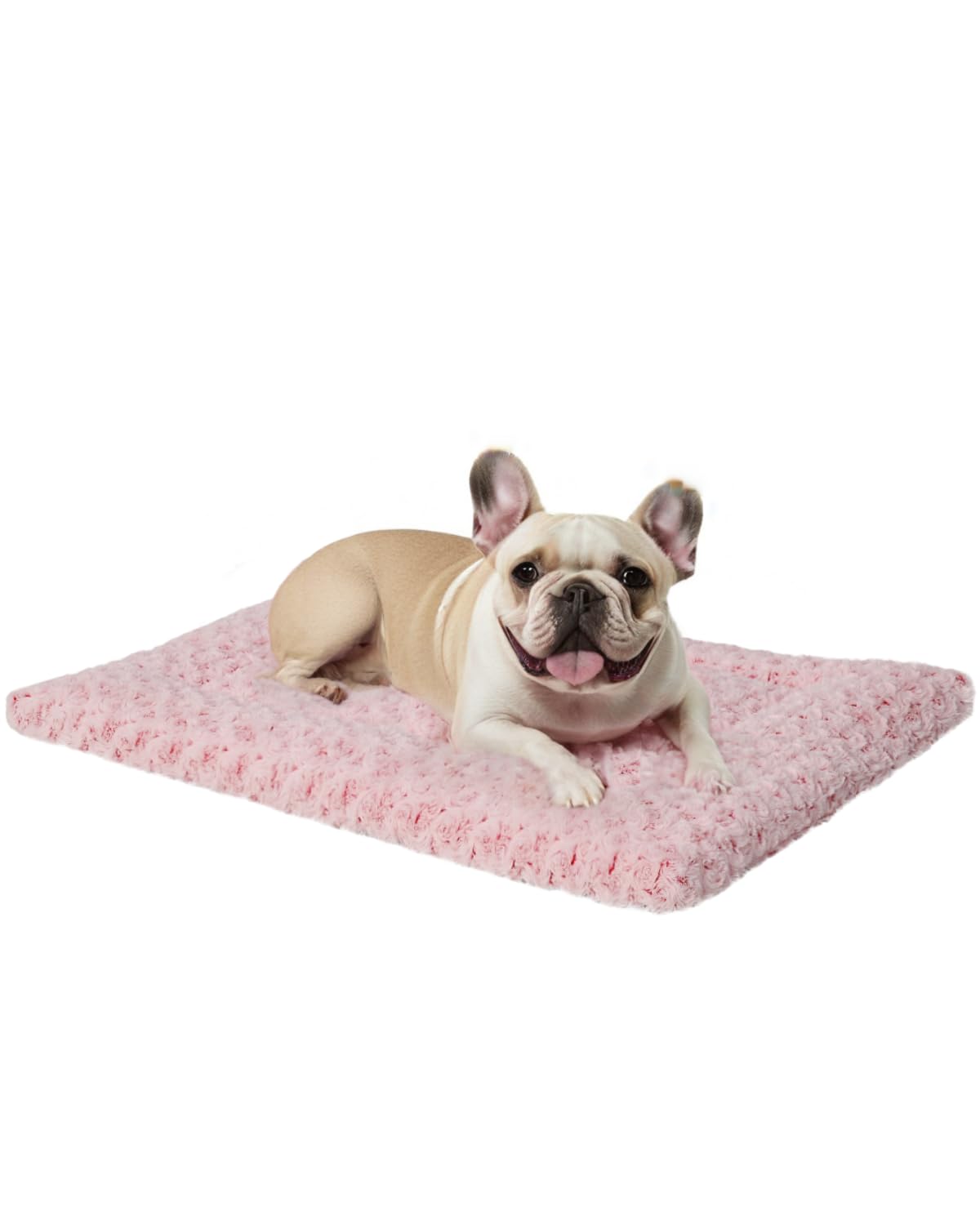 Washable Reversible Dog Crate Bed with Anti-Slip Pad