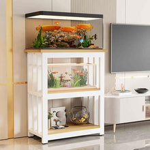 3-Tier Fish Tank & Terrarium Display Stand Cabinet