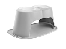 Elevated Double Pet Feeding System for Dogs & Cats