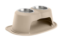 Elevated Double Pet Feeding System for Dogs & Cats