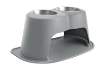 Elevated Double Pet Feeding System for Dogs & Cats