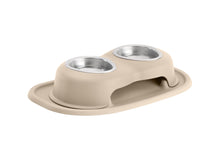 Elevated Double Pet Feeding System for Dogs & Cats
