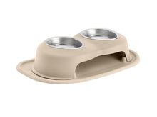 Elevated Double Pet Feeding System for Dogs & Cats