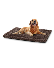 Washable Reversible Dog Crate Bed with Anti-Slip Pad