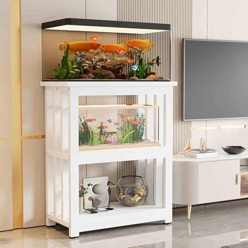 3-Tier Fish Tank & Terrarium Display Stand Cabinet