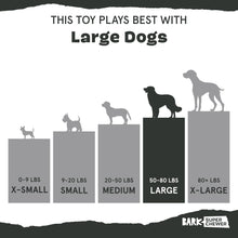 Tough Plush & Rubber Dog Chew Toy for Aggressive Chewers