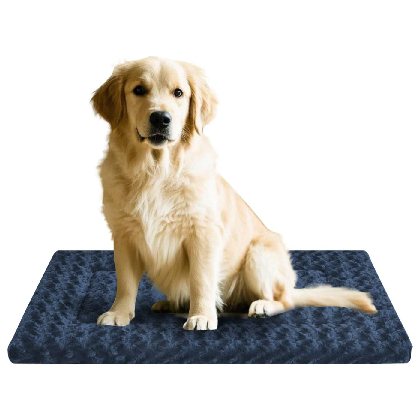 Washable Reversible Dog Crate Bed with Non-Slip Pad