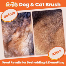 Self-Cleaning Slicker Brush & Deshedding Comb for Pets