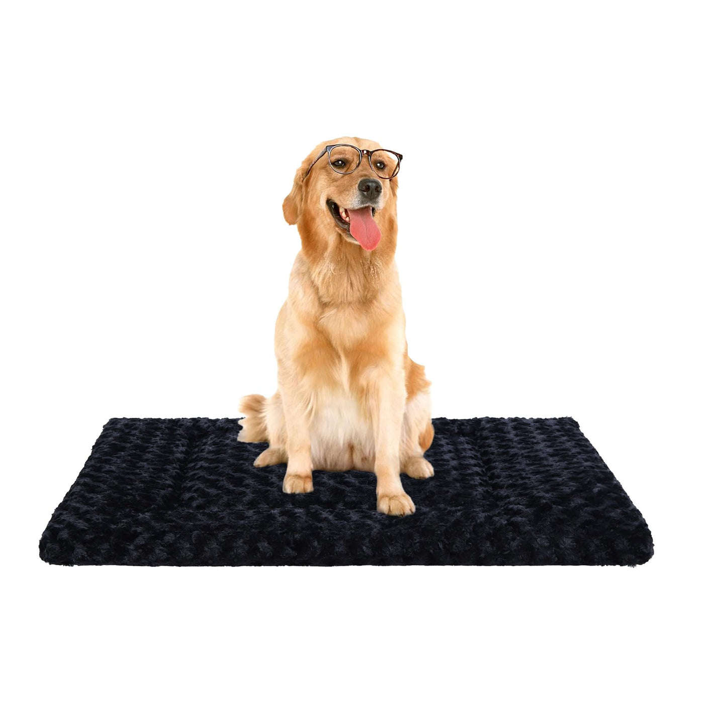 Washable Reversible Dog Crate Bed with Anti-Slip Pad