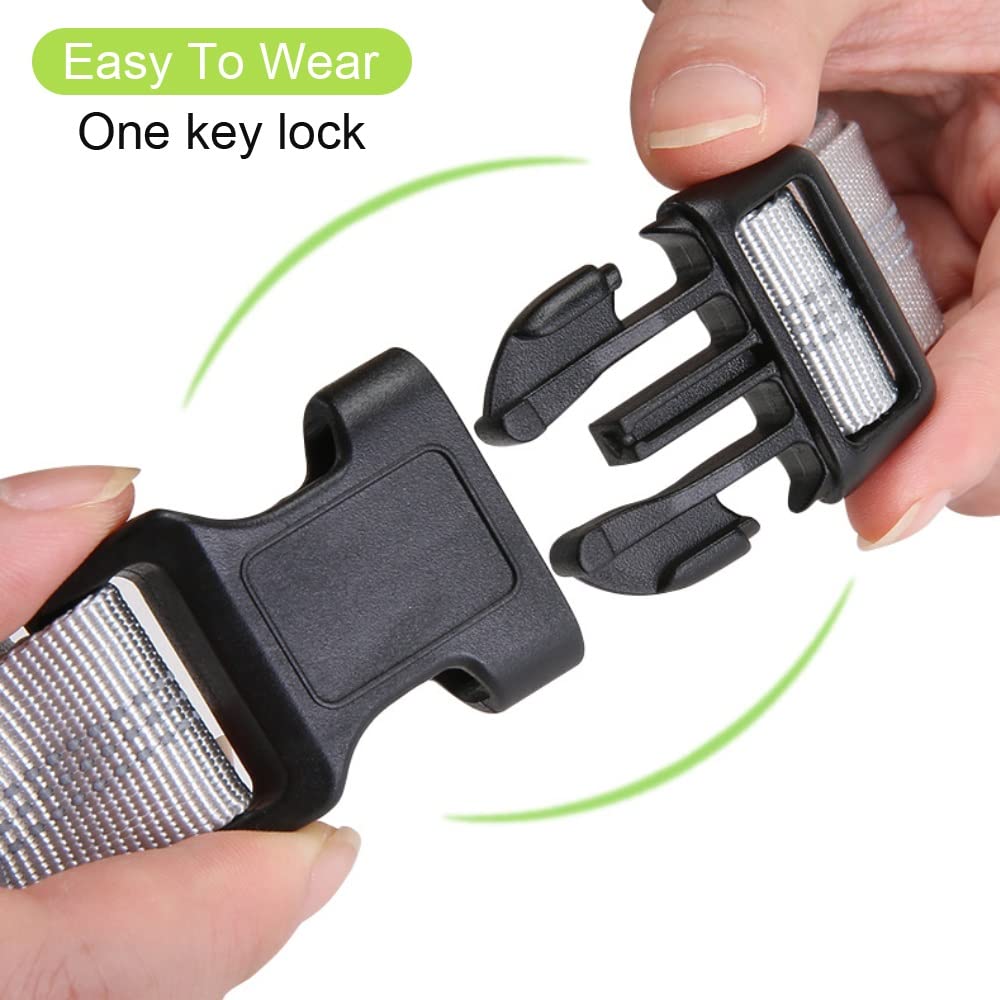 Reflective No-Pull Nylon Dog Harness for Small Dogs