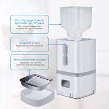 7L Programmable Pet Feeder with Stainless Steel Tray
