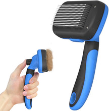 Self-Cleaning Shedding Brush for Dogs, Cats & Horses
