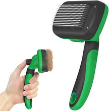 Self-Cleaning Shedding Brush for Dogs, Cats & Horses