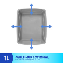 Basic Open Cat Litter Box Pan for Indoor Cats