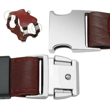 Genuine Leather Dog Harness Vest for Large Dogs