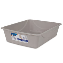 Basic Open Cat Litter Box Pan for Indoor Cats