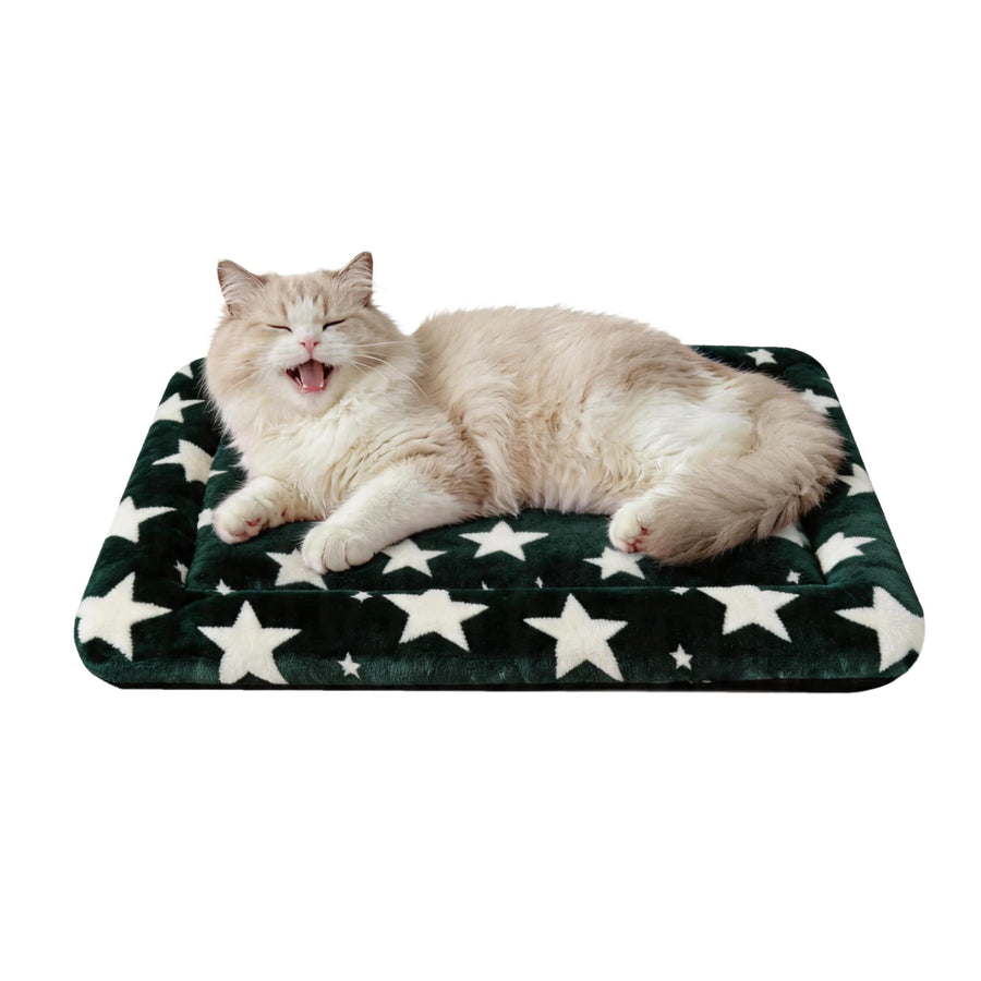 Washable Reversible Dog Crate Bed with Non-Slip Pad