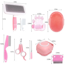 9-Piece Small Animal Grooming Kit with Brush & Clippers