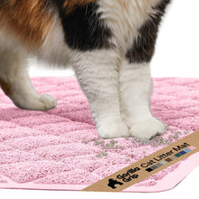 Cushioned Cat Litter Trapping Mat with Deep Grooves