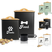 Airtight Dog Food & Treat Storage Container Set of 2
