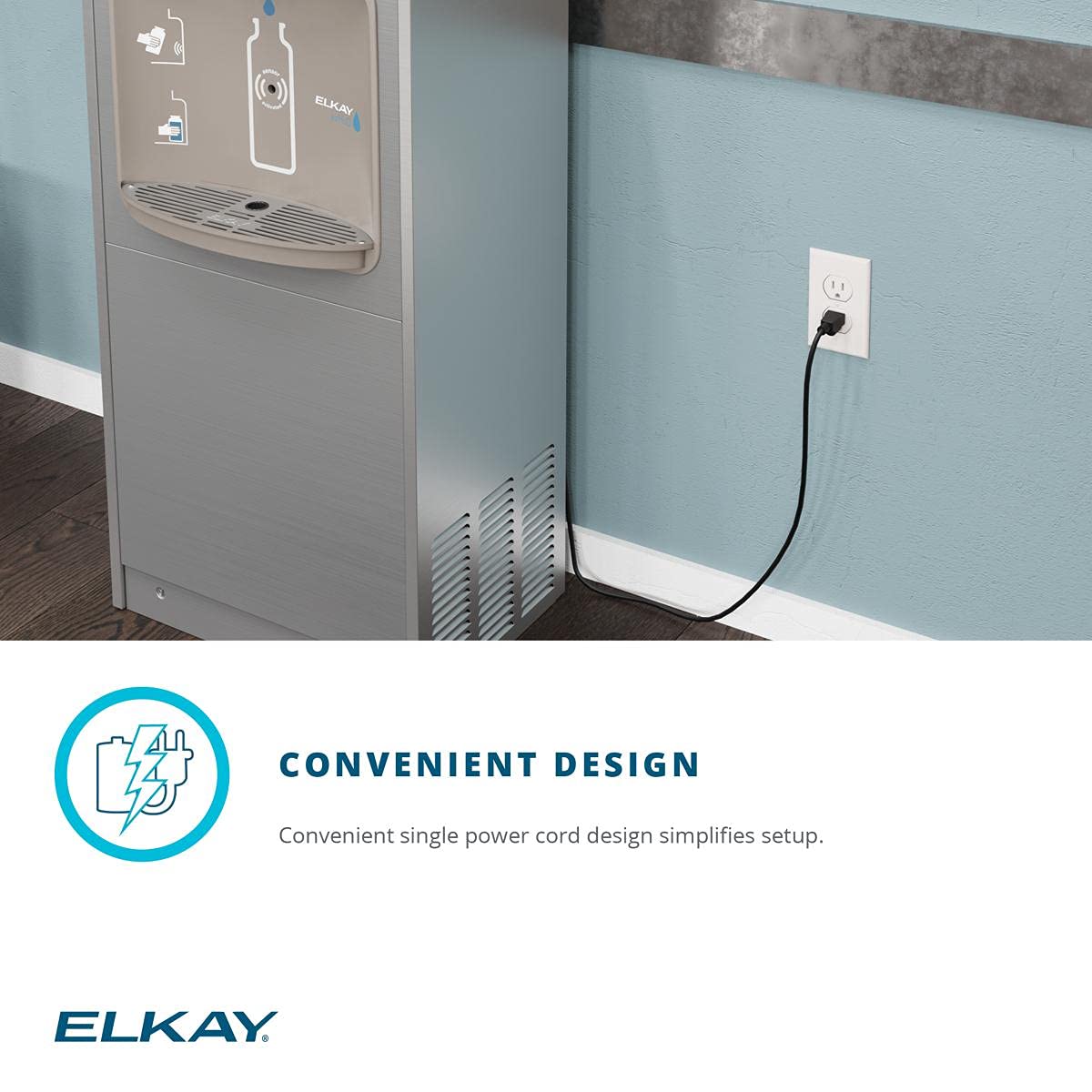Elkay ezH2O Filtered Refrigerated Bottle Filling Station