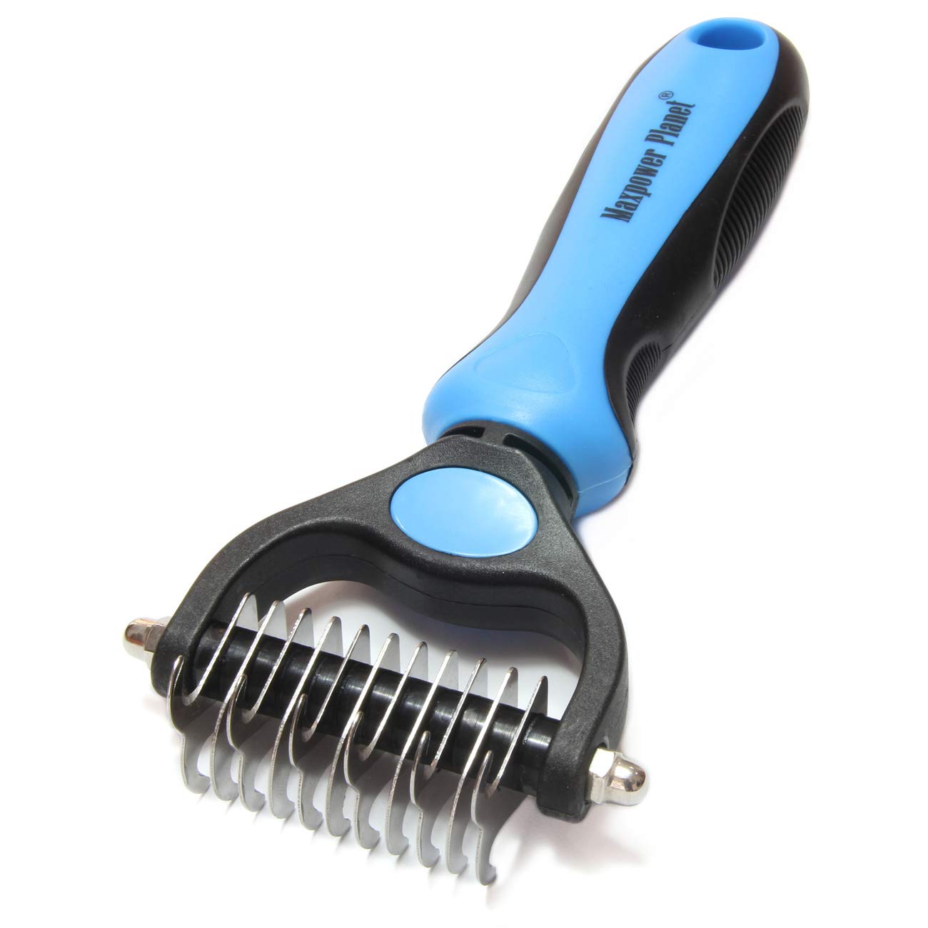 Double-Sided Dematting & Shedding Rake for Dogs & Cats