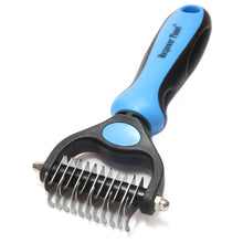 Double-Sided Dematting & Shedding Rake for Dogs & Cats