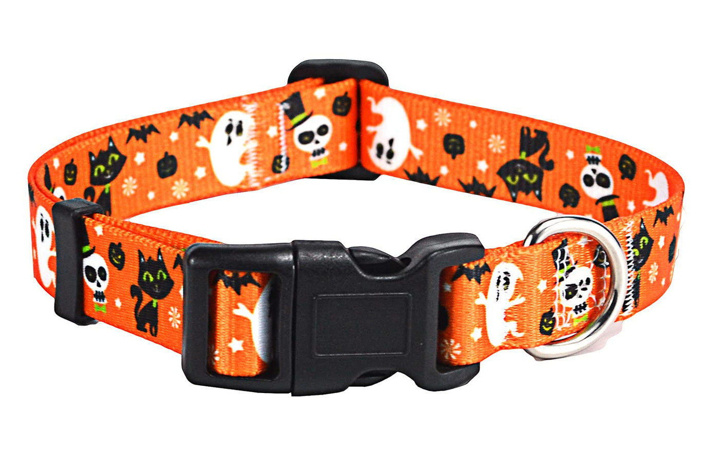 Bohemian Floral Adjustable Dog Collar for All Sizes