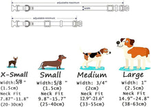 Bohemian Floral Adjustable Dog Collar for All Sizes