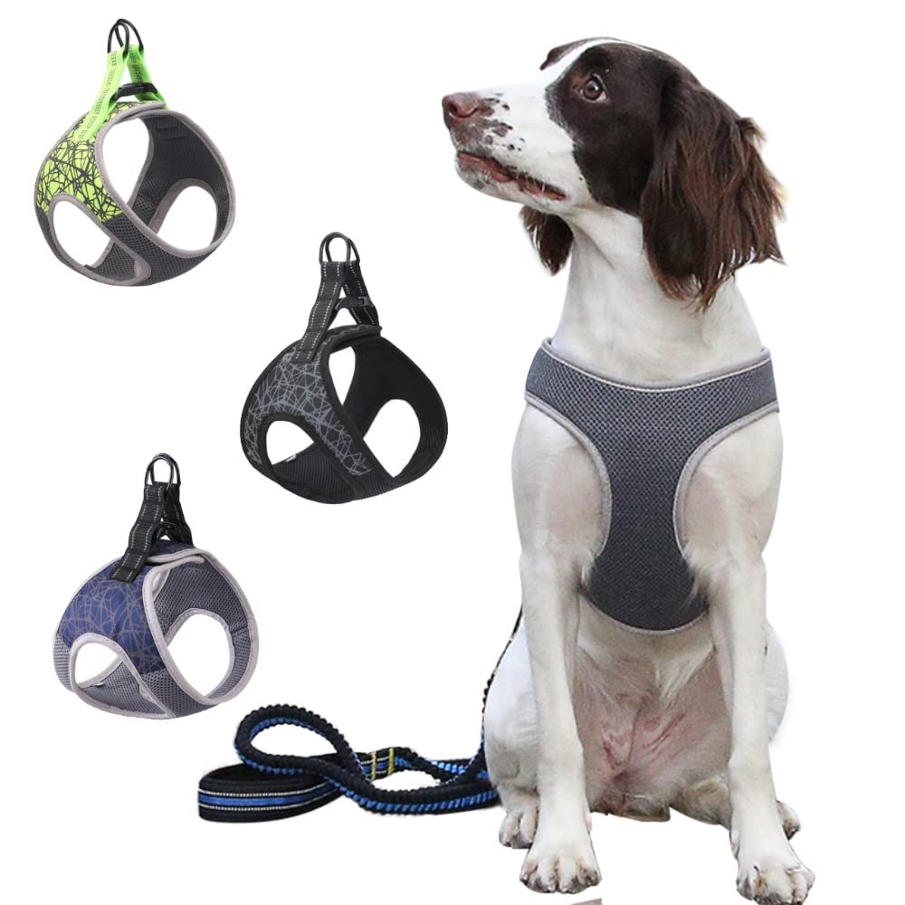 Reflective No-Pull Nylon Dog Harness for Small Dogs