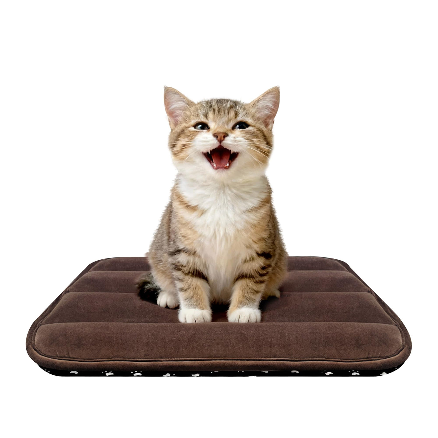 Washable Reversible Dog Crate Bed with Non-Slip Pad