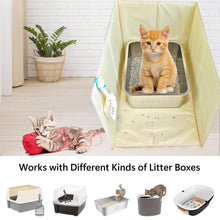 Cat Litter Box Enclosure Cabinet for Indoor Cats