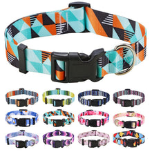 Bohemian Floral Adjustable Dog Collar for All Sizes