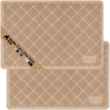 Cushioned Cat Litter Trapping Mat with Deep Grooves