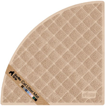 Cushioned Cat Litter Trapping Mat with Deep Grooves