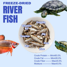 Natural Dried River Fish Food for Turtles & Reptiles