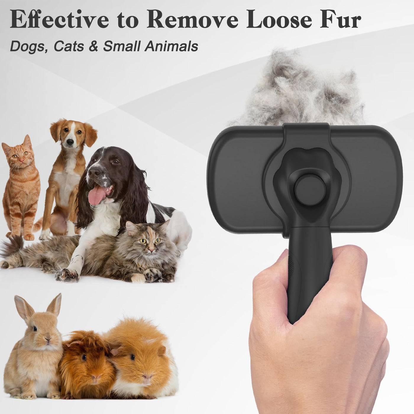 Self-Cleaning Slicker Brush for Dogs & Cats