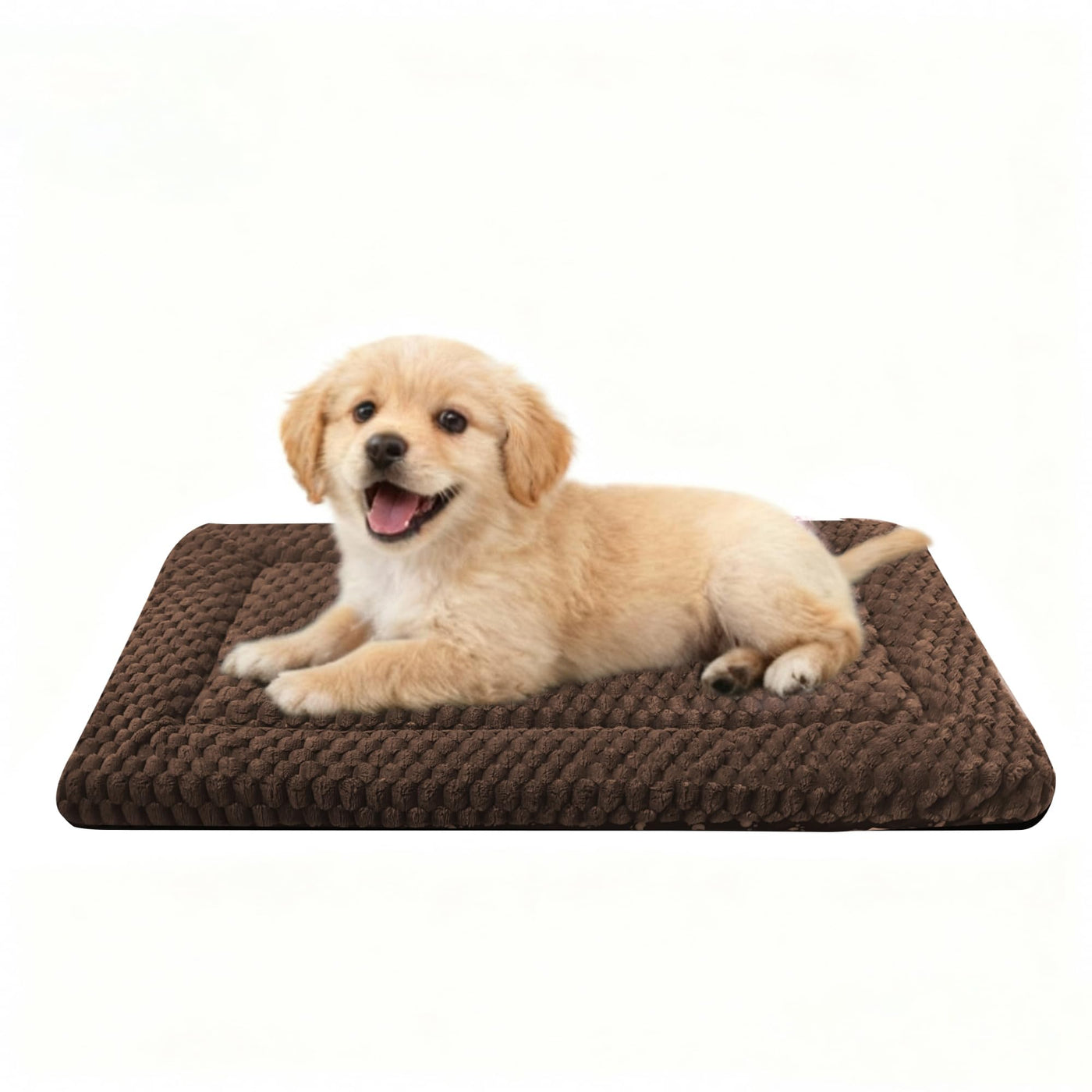 Washable Reversible Dog Crate Bed with Non-Slip Pad