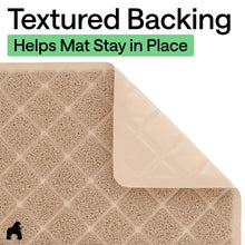 Cushioned Cat Litter Trapping Mat with Deep Grooves