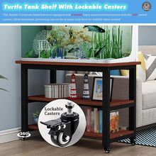 Heavy-Duty Rolling Aquarium & Reptile Tank Stand