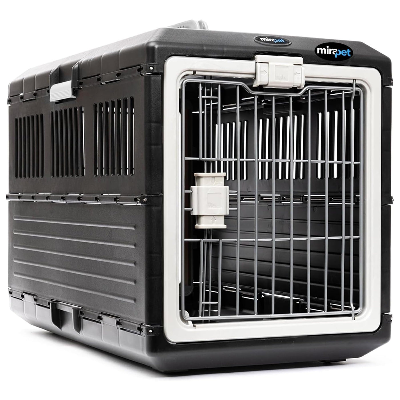 Collapsible Hard-Sided Pet Carrier & Travel Crate