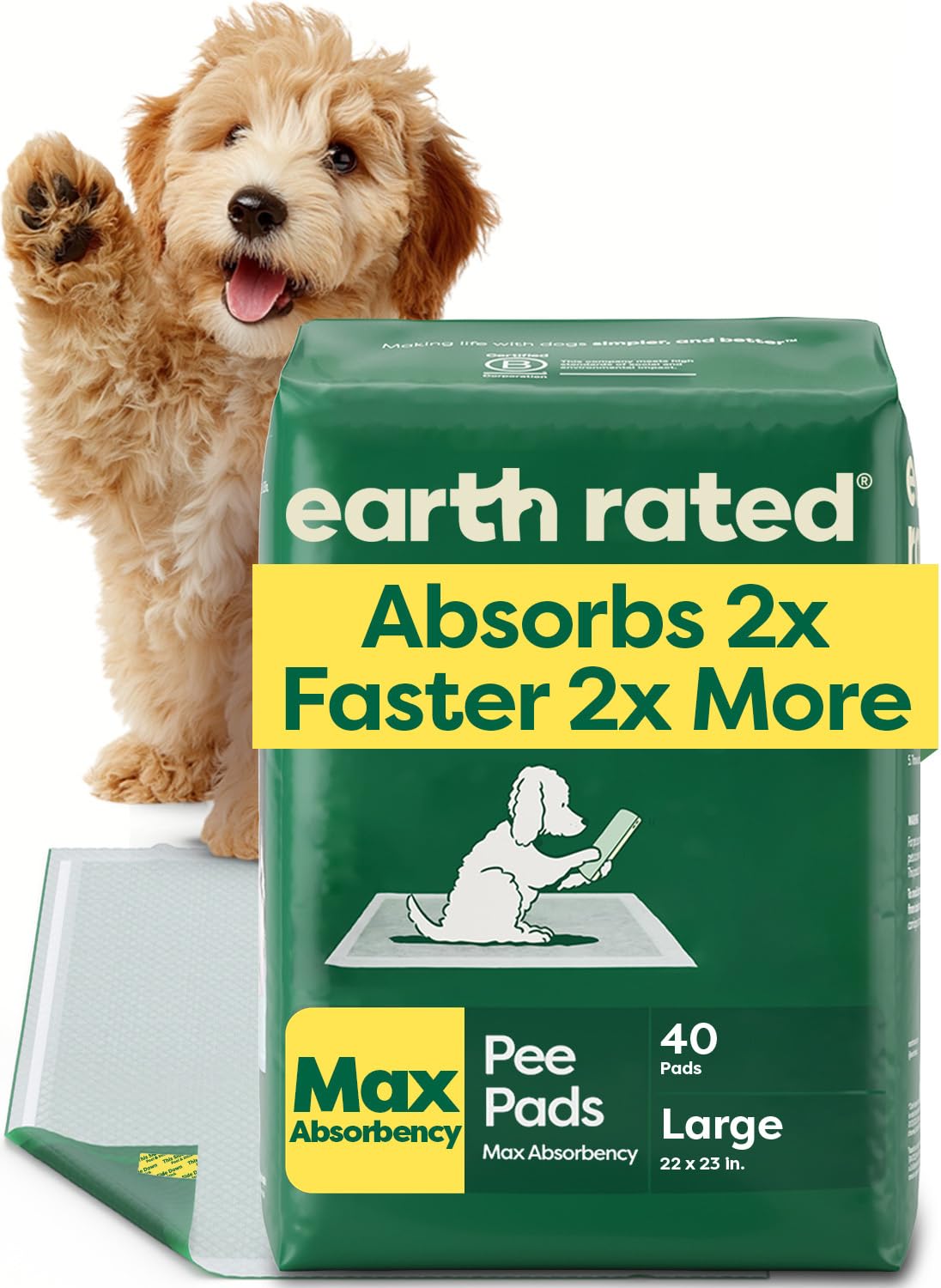 Max Absorbency Puppy Pee Pads for Potty Training